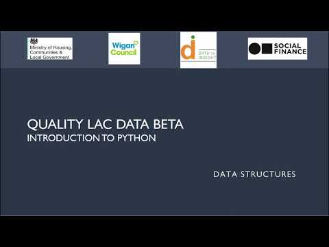 D2I Learning / QLD 2.2 - Python Data Structures