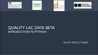 D2I Learning / QLD 2.2 - Python Data Structures