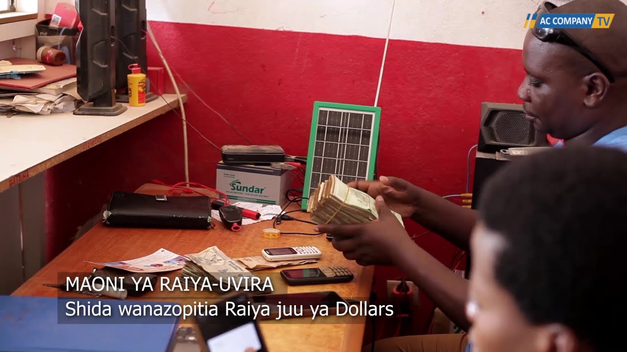 UVIRA LEO: RAIYA WANAANGAIKA ILI KUTUMA NA KUPOKEA DOLLARS KWA WAKATII HUU DOLLARS IMESHUKA THAMANI