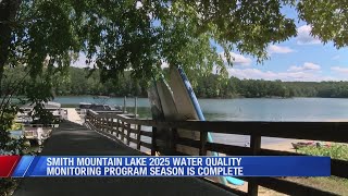 Smith Mountain Lake 2025 Water Quality Monitoring program season is complete