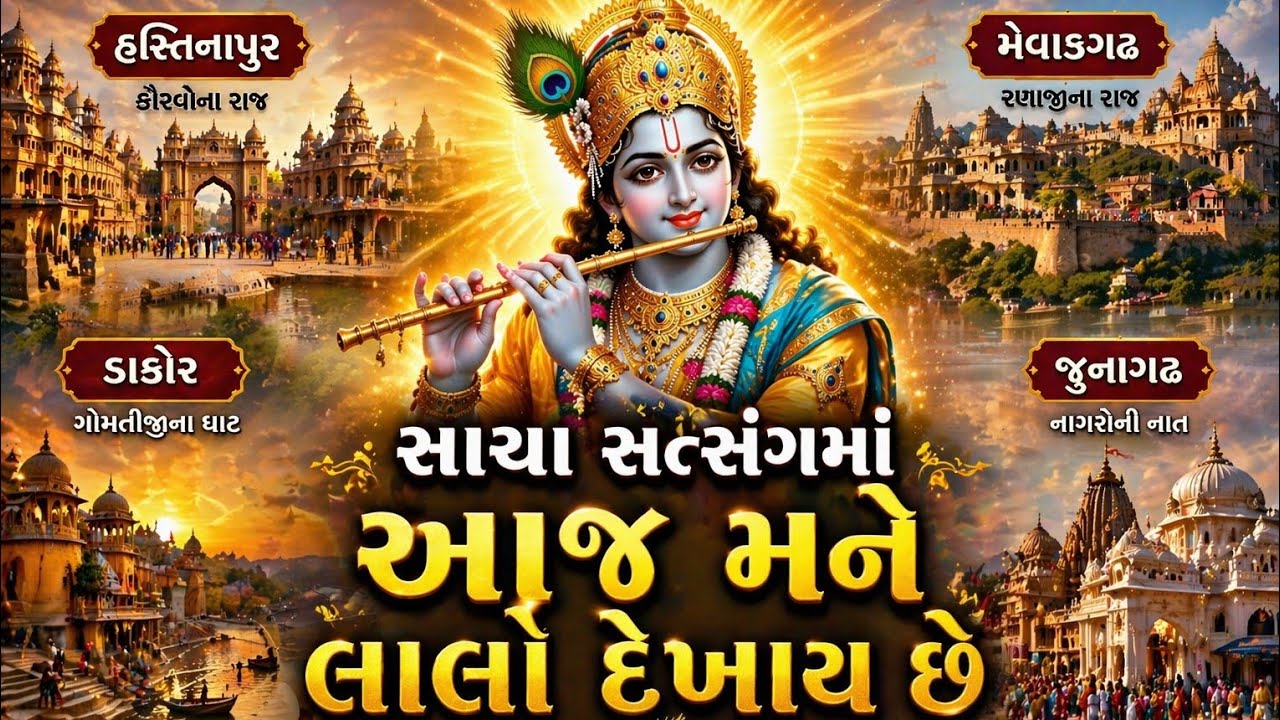 🙏શું તમને અહીં લાલો દેખાય છે?🙏Aaj Mane Lalo Dekhay Che🙏| Sacha Gujarati Bhajan | HD Gujarati Kirtan