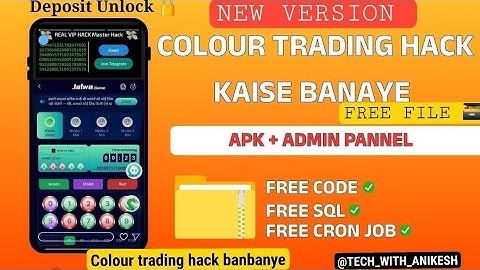 How To Make A Colour Prediction Game Hack Mod APK | TECH WITH ANIKESH #gameplay #tech #money #tricks