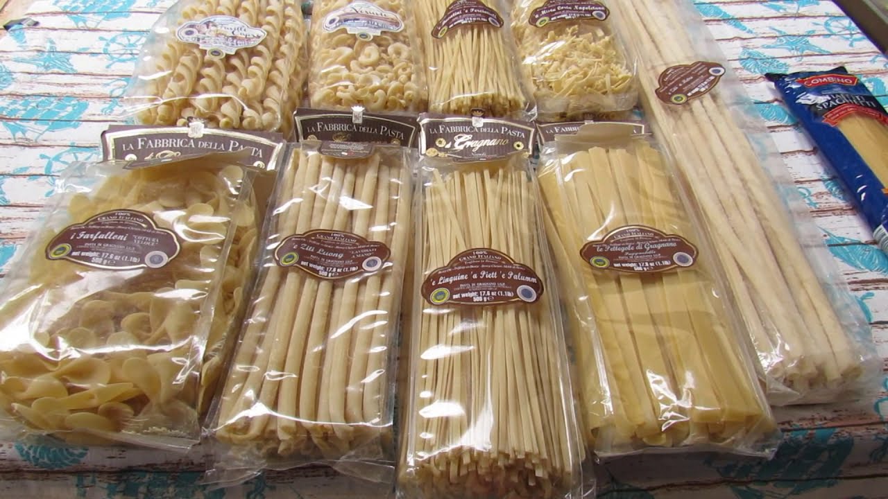 Elite VIP Italian Pasta of Durum wheat Semolina VS cheap Lidl made