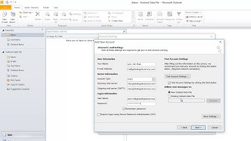Hướng Dẫn Cài Email trên Outlook 2010