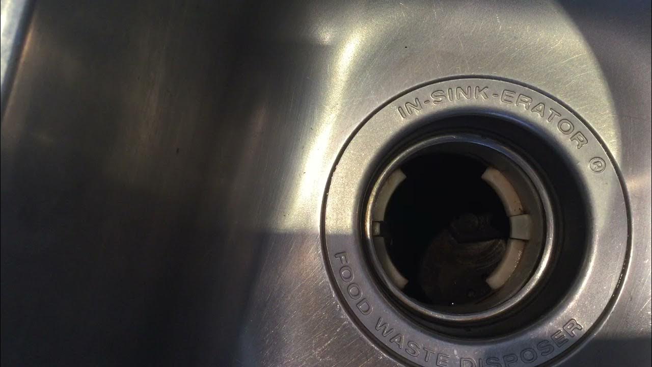 Garbage disposer won’t turn off quick fix YouTube