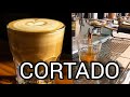 Cortado coffee barista training  how to make cortado coffee