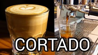 CORTADO COFFEE |BARISTA TRAINING | HOW TO MAKE CORTADO COFFEE