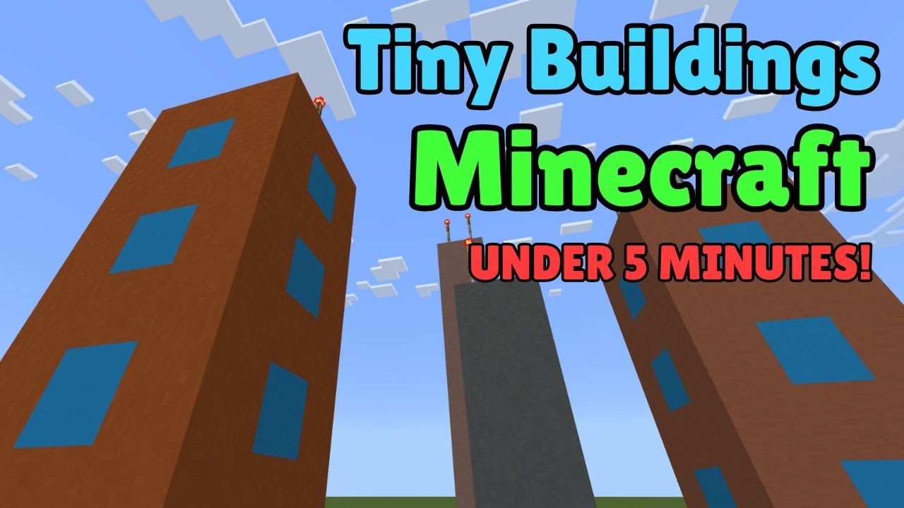 3 Simple Minecraft Builds - YouTube