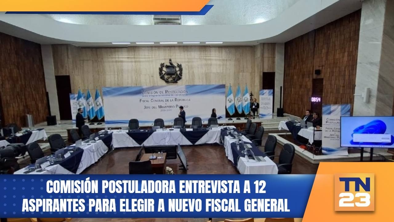 Comisión postuladora entrevista a 12 aspirantes para elegir a nuevo ...