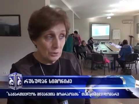 \"საქართველოს მწავანეთა მოძრაობამ\" ბორჯომში ტრენინგი გამართა