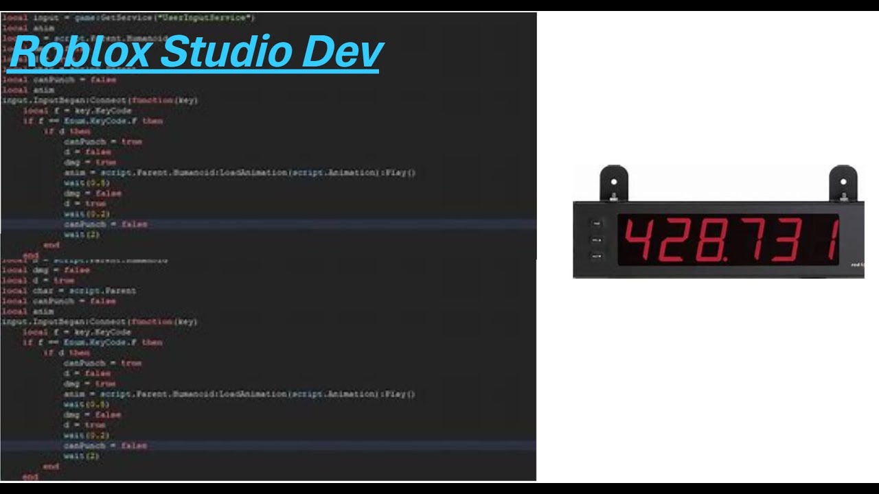 how to make a text count up in roblox studio - YouTube