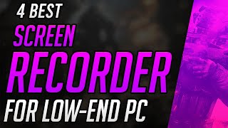 🔥 4 Best FREE Screen Recording Software For Low-End PC ✅ | Record Gameplay With Low-End PC 2020 ! screenshot 2