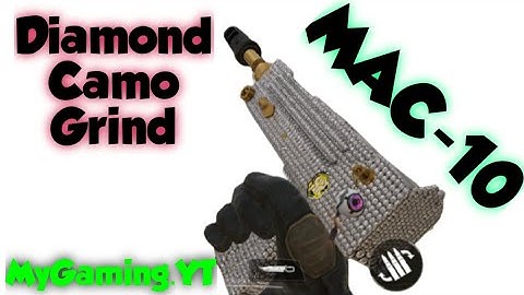 Call Of Duty Mobile MAC - 10 Diamond Camo Grind