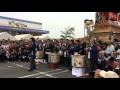 西条祭り錦町新調お披露目式秋川さんの伊勢音頭2015年