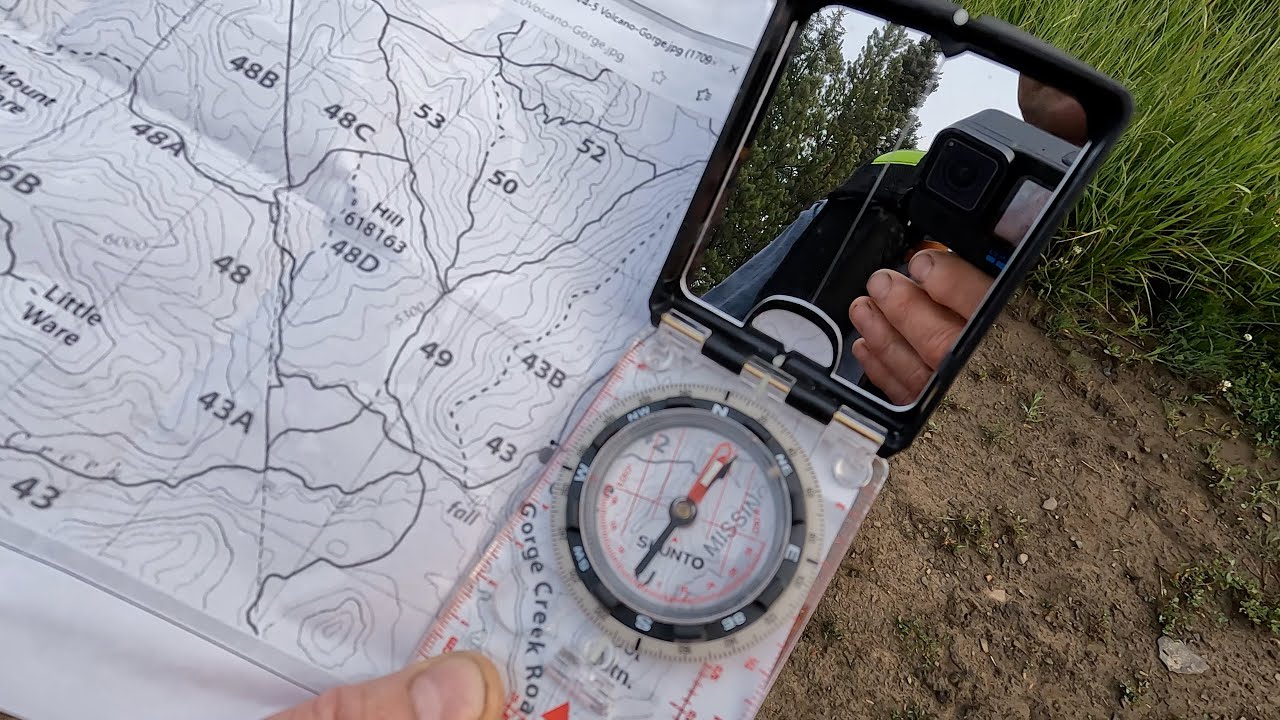 Route finding and compass navigation - YouTube