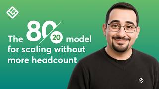 LMS for Training Companies: The 80/20 Model for Scaling  Without More Headcount