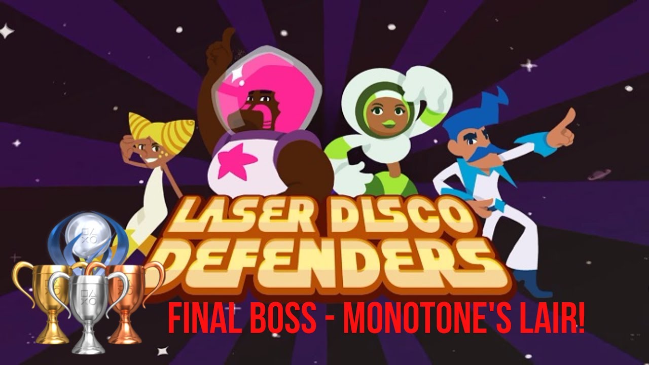 Laser Disco Defenders Final Boss - Monotone's Lair!! (First Time Showdown)