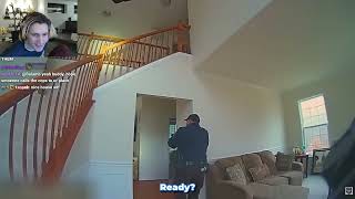 Police Respond to Masked Intruder at $1M Home | xQc Reacts