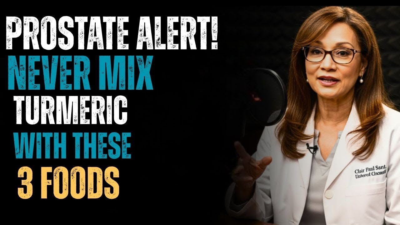 Men Over 60: The Turmeric Combo That Could Cause Prostate Problems