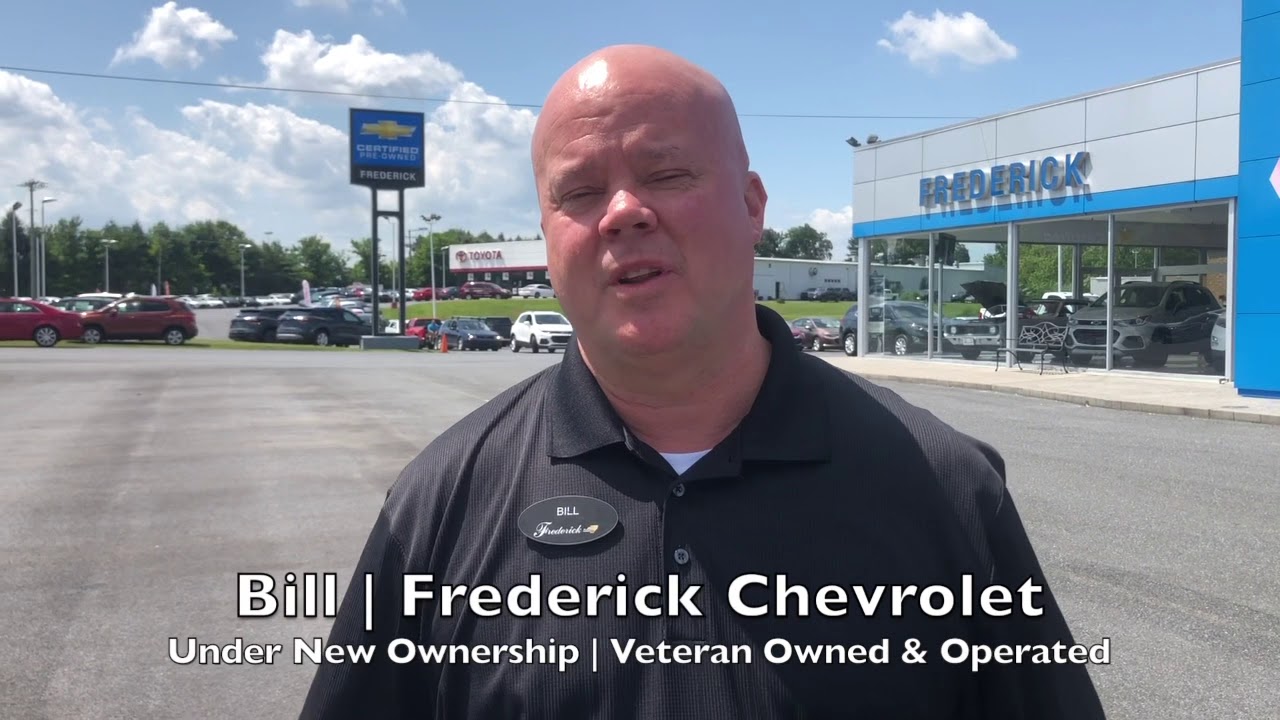 Frederick Chevrolet Your NO Pressure Dealer YouTube