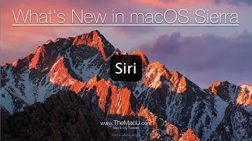 macOS Sierra Tutorial: Siri on your Mac!