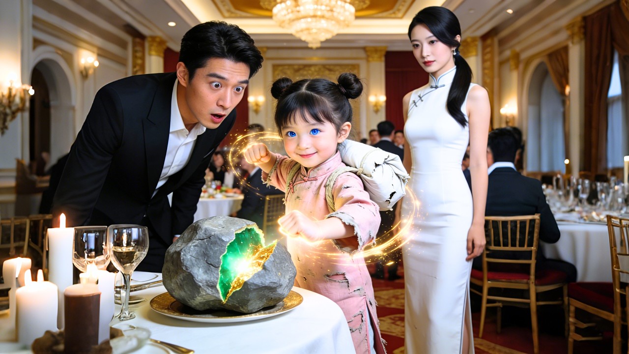 萌娃竟能一眼鑑出帝王綠石！怎料她擁有透視神眼，瞬間洞悉萬物所在價值，鑑石大會連連開綠狂賺千億，首富見寶立馬帶回豪門！