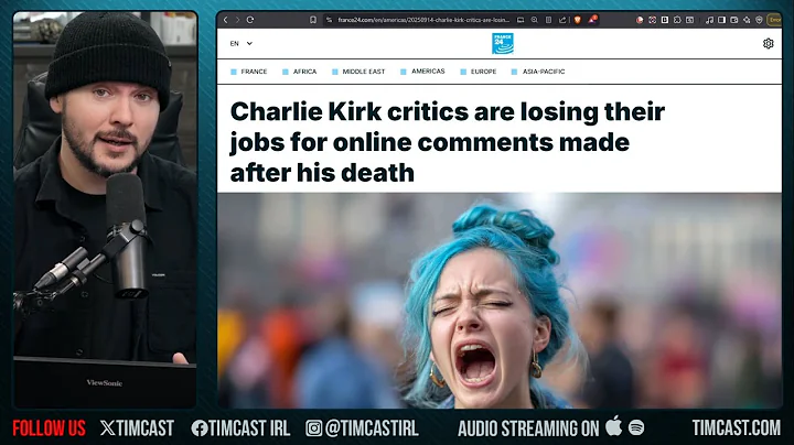 Liberals Fired For Celebrating Charlie Kirks Death Are Hypocrites | Tim Pool