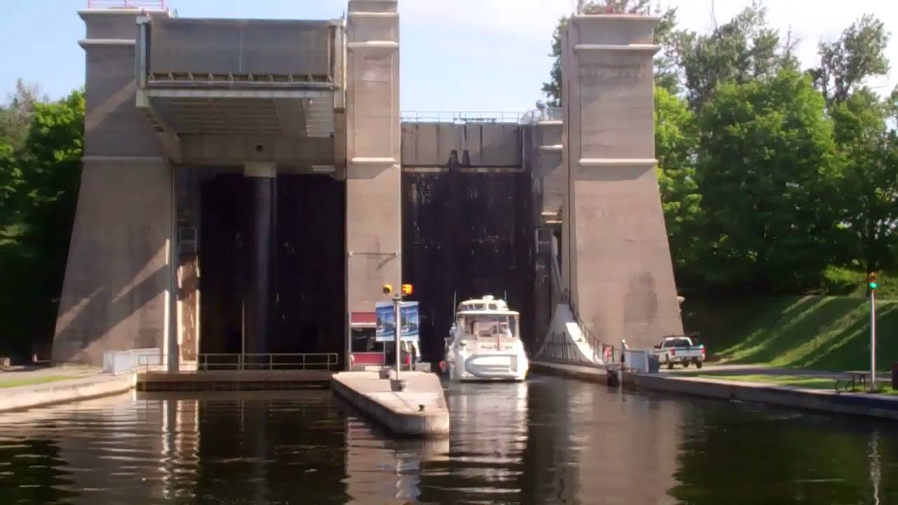 Peterborough Lift Lock in Peterborough, Ontario