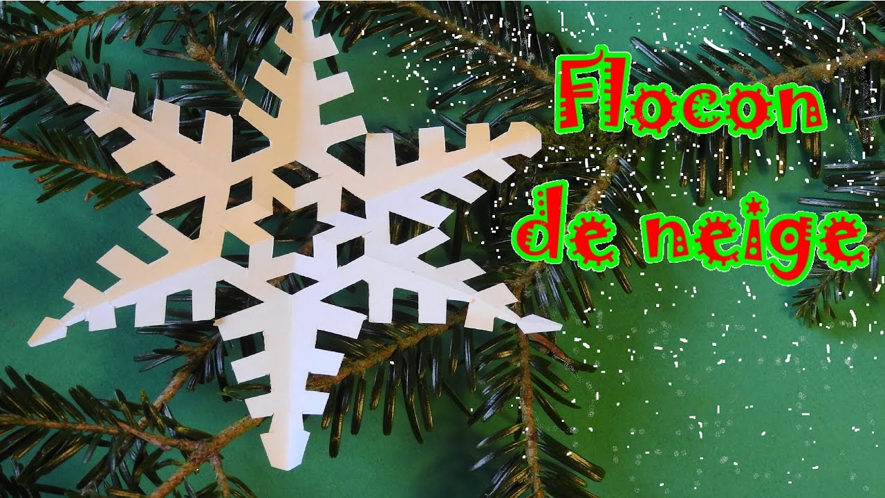 Noel Flocon De Neige Dessin Facile