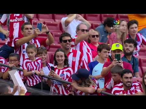 Calentamiento Atlético de Madrid vs Girona FC