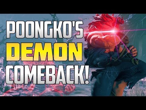 SFV ▰ Poongko With The GODLIKE Demon Comeback【Akuma Highlights】Street Fighter V / 5