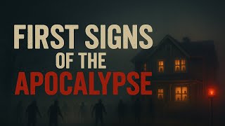 FIRST SIGNS OF THE APOCALYPSE — I THOUGHT WE COULD WAIT IT OUT