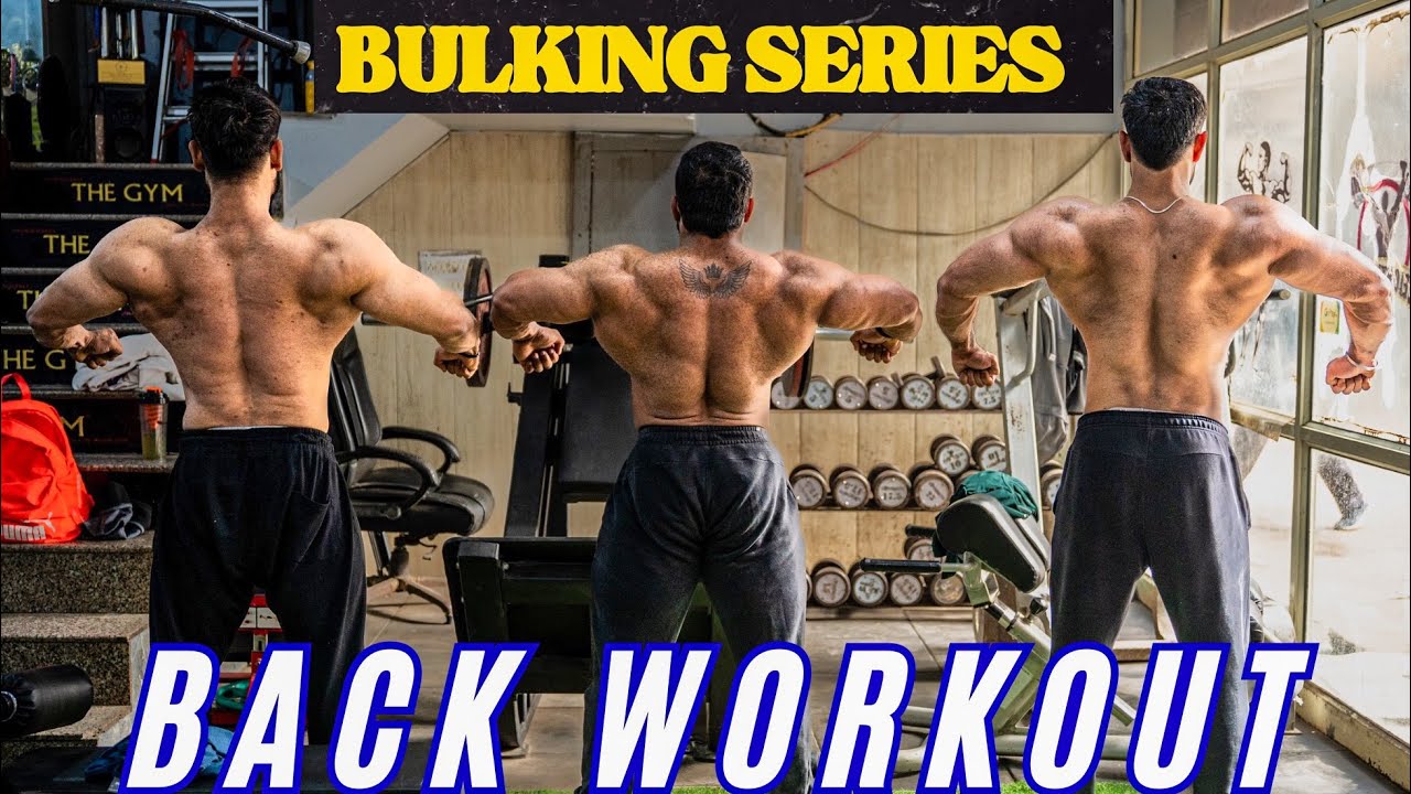 Best Back Exercises For Thickness|| Bulking Series||High Intense ...