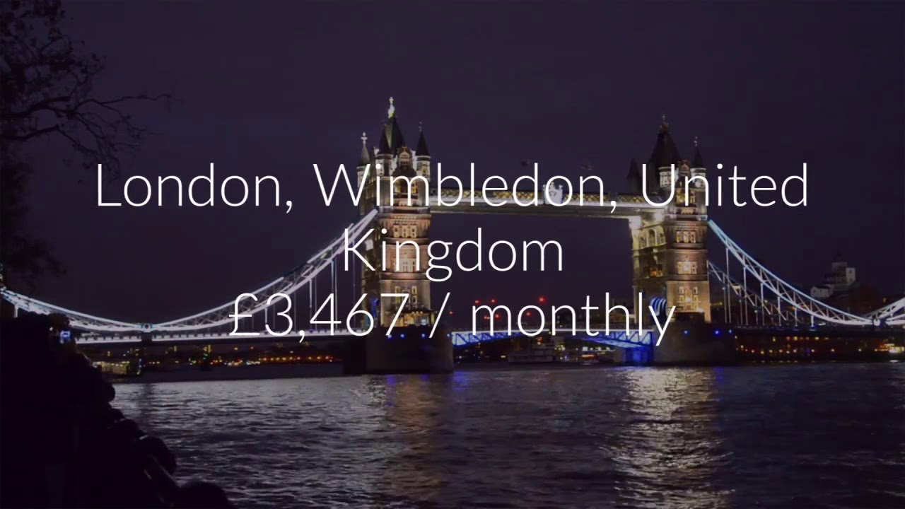 Apartment to rent in London, Wimbledon, £3,467 / monthly YouTube