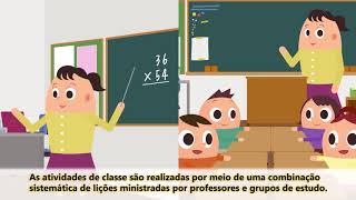 (Portuguese subtitles)Japanese-style eucation -One day of elementary school students in Japan- screenshot 5