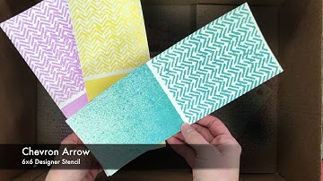 How to Use Stencils Techniques for Cardmaking