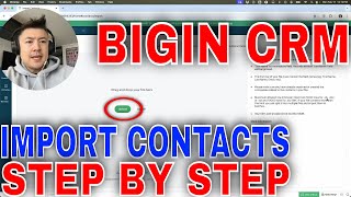 ✅  How To Import Upload Contacts To Bigin CRM🔴