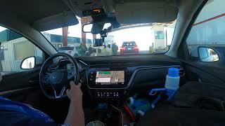 Inspection Station, US Border Patrol Immigration Checkpoint, I-10, Sierra Blanca, Texas, 26 Jan 2024