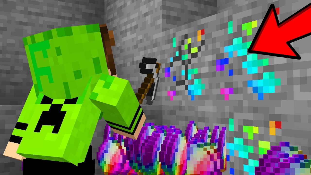 Consegui 1.000.000 de MINÉRIOS SECRETOS do Minecraft