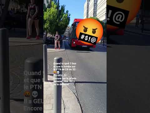 passage d'un Mercedes citaro c2 et d'un Heuliez gx 337 avec ce PTN de CR du 32 💀🤬🤬