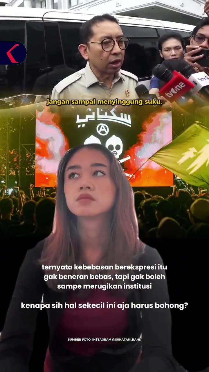 Ternyata kebebasan berekspresi itu gak beneran bebas, tapi ada batasnya.