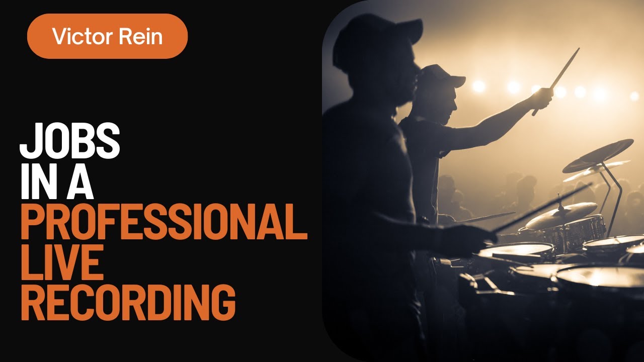 What Jobs Are In A Live Music Gig( Concert, Recording)? YouTube