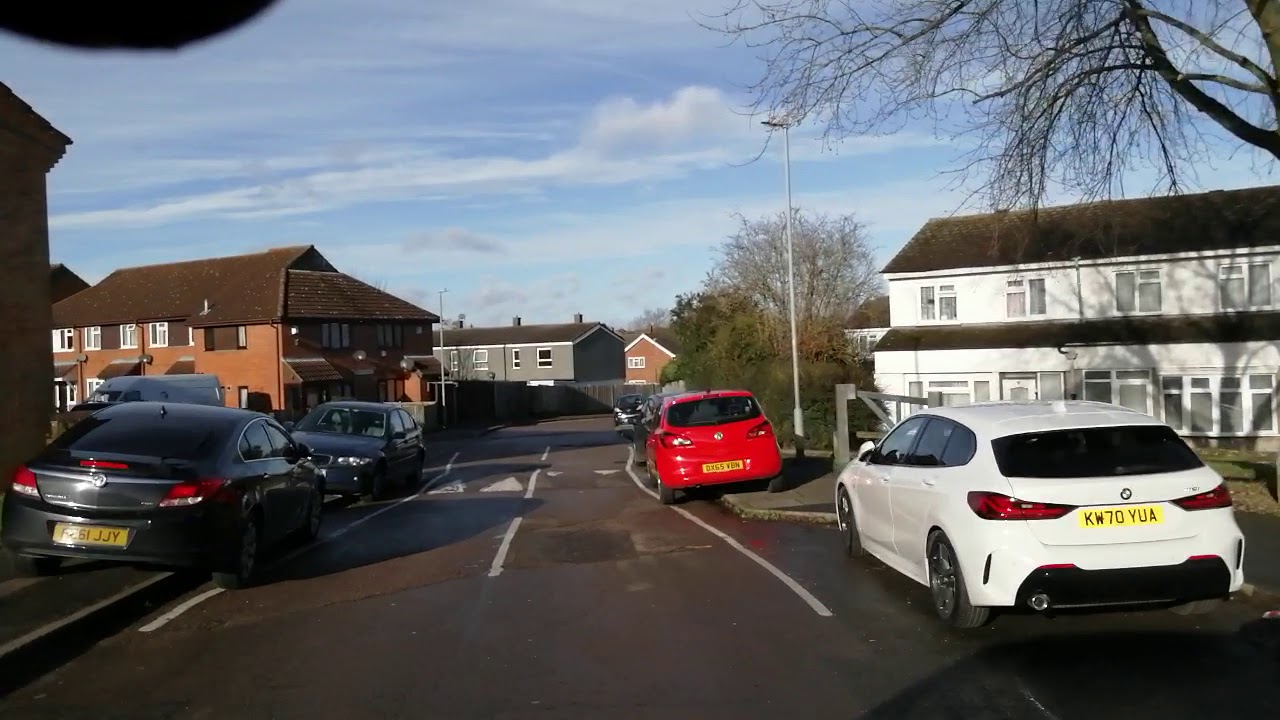 Driving in hockwell ring Luton UK 🇬🇧 YouTube