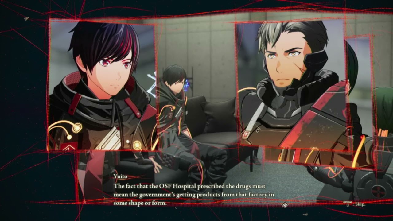 SCARLET NEXUS A MESSAGE FROM FUBUKI