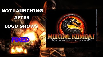 Mortal Kombat Kompete Edition: not launching after logo shows