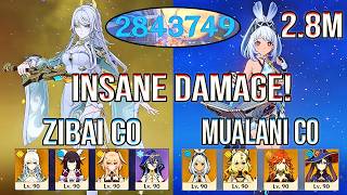 ⭐ 2.8M DMG... Mualani Is INSANE! | Zibai Spiral Abyss 12 | Genshin Impact