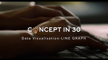 The Simplest Way of Data Visualization: Line graph [Concept In 30]