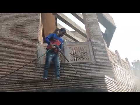 شستشوی نمای ساختمان شستشوی نمای ساختمان 09123705480 ویدئو شستشو نما آجر سنگ کامپوزیت تهران درهمه جا