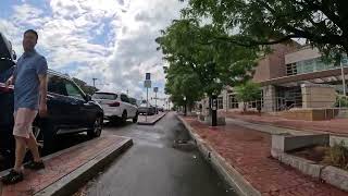 Boston Bike Paths at BU - Agganis Arena CommAve Route