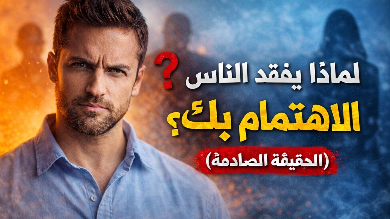 لماذا يبدأ الناس بحبك ثم يختفون؟